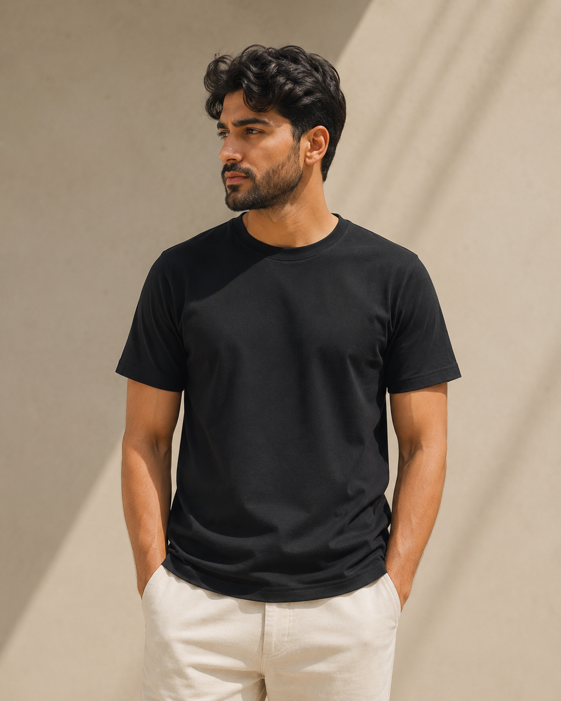 signature crew-neck tee