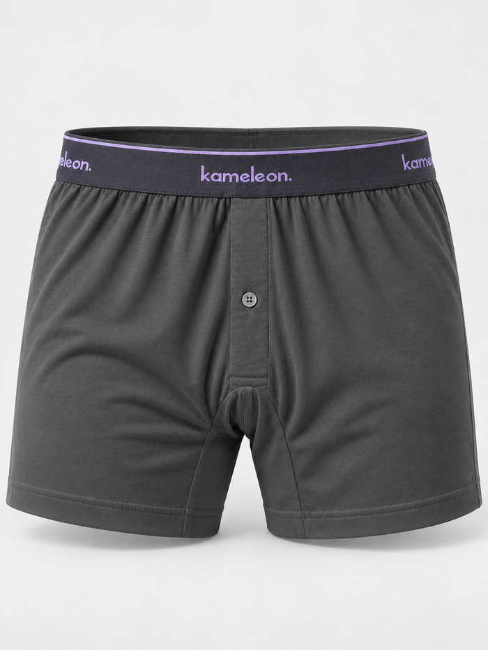 Prime Supima Boxer — Platinum grey