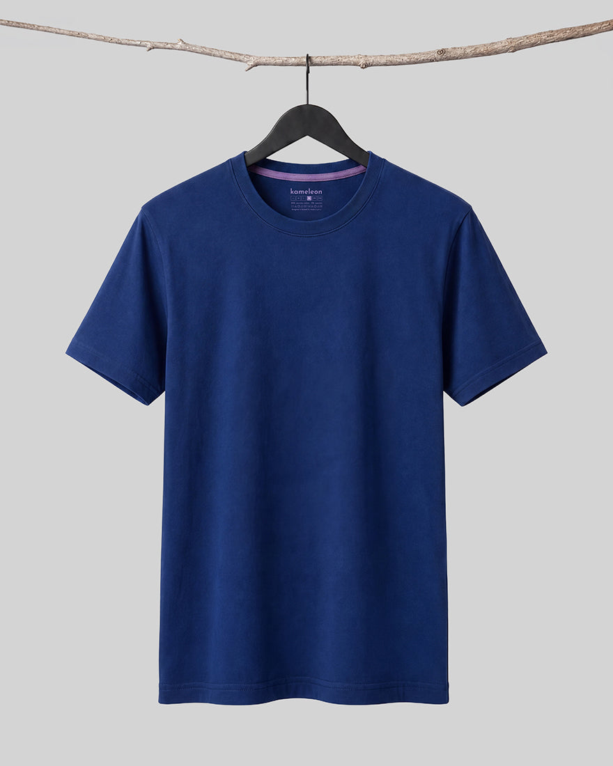 Crew neck - royal blue - studio