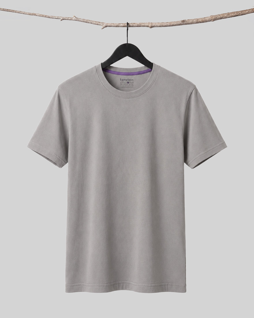 Crew neck - platinum grey - studio