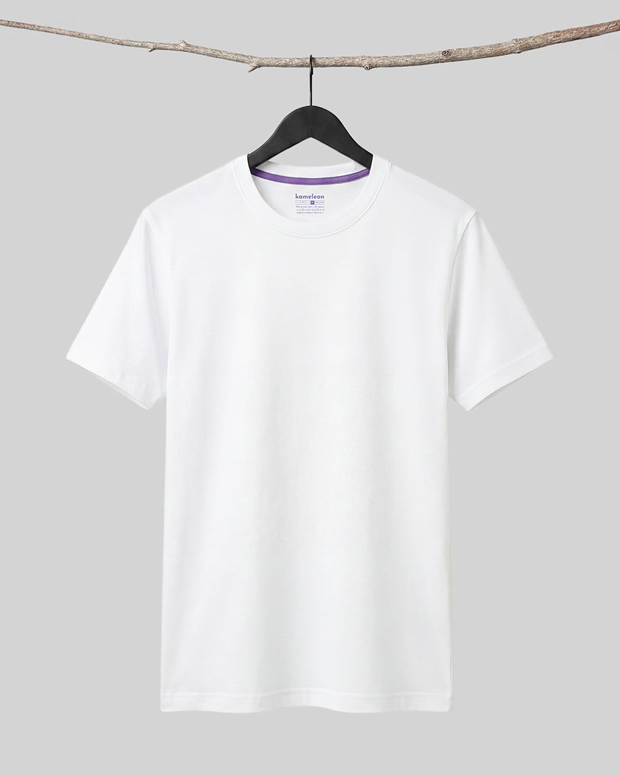 Crew neck - arctic white - studio
