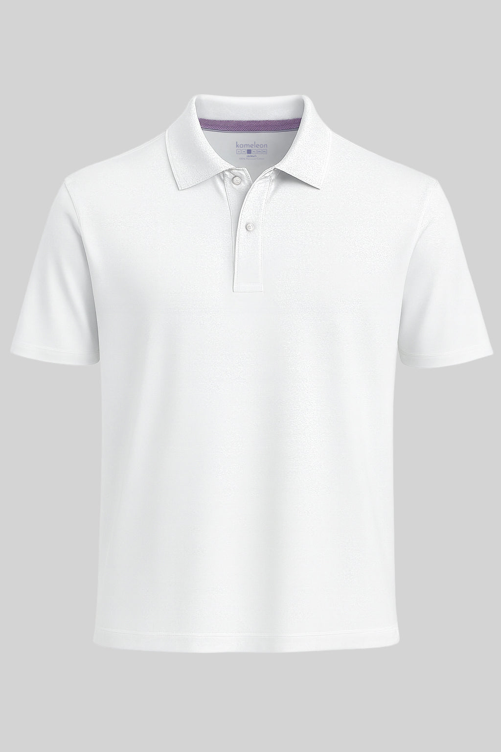 elite peruvian polo - arctic white