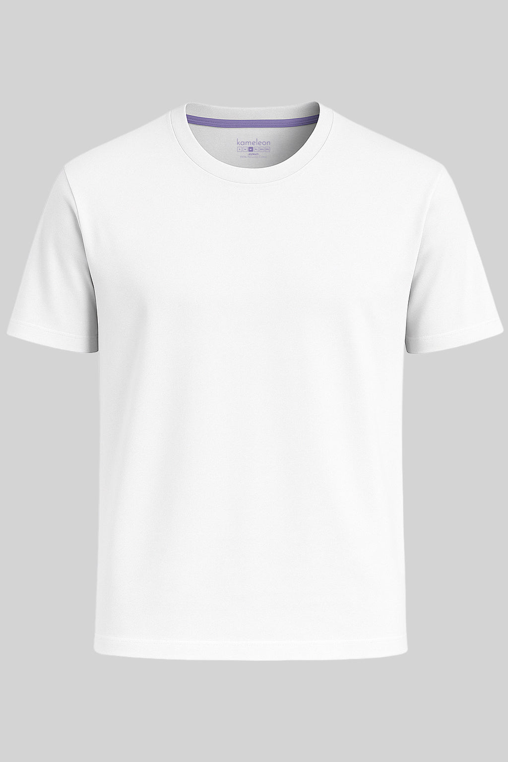 signature crew-neck tee - arctic white